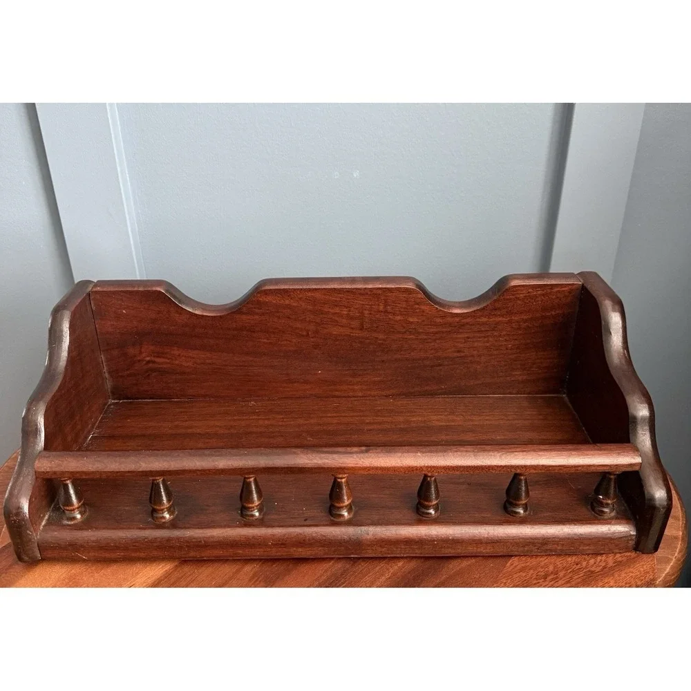 Vintage‎ Wood Wall Shelf 17